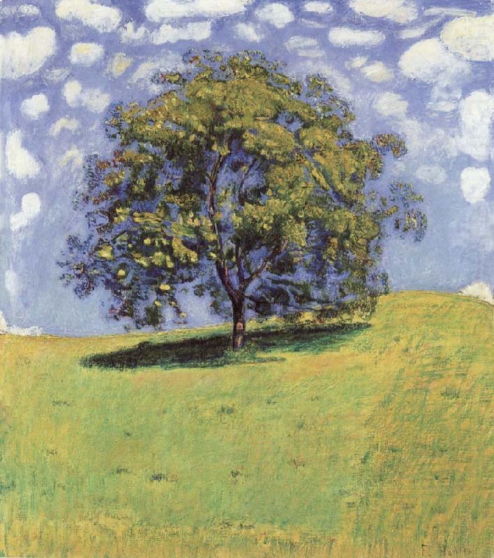 Ferdinand Hodler The nut tree oil painting picture